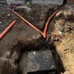 Soakaway Drainage Installed for an extension by HAL Construction